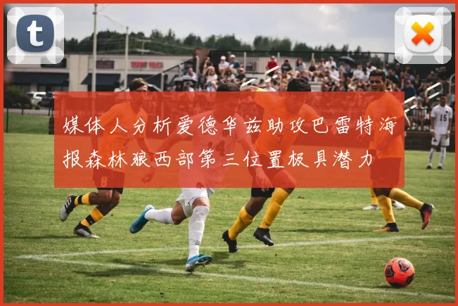 媒体人分析爱德华兹助攻巴雷特海报森林狼西部第三位置极具潜力